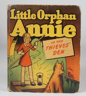 BIG LITTLE BOOK  Little Orphan Annie in the Thieves Den #1446 Whitman BLB-image