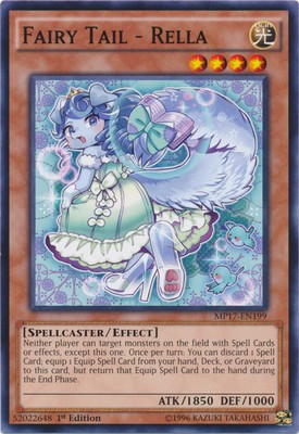Yugioh! Fairy Tail - Rella - MP17-EN199 - Common - 1st Edition Near Mint, Englis-image