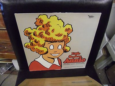 Little Orphan Annie Radio Broadcasts [Brown Marble] LP 1973 Mark 56 Records VG+-image