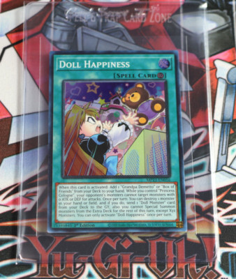 YuGiOh Spell Card Doll Happiness MP23-EN056 1st Edition Super Rare-image