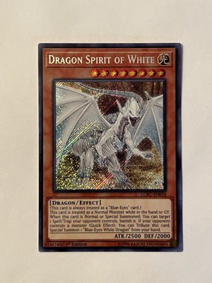 Dragon Spirit of White LCKC-EN018 Yu-Gi-Oh Legendary Collection Kaiba-1st...-image
