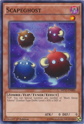 Scapeghost - MP17-EN084 - Common - 1st Edition - Moderately Played-image