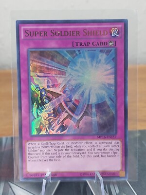 Super Soldier Shield - MP16-EN157 - Ultra Rare - 1st Edition x1 - Lightly Played-image