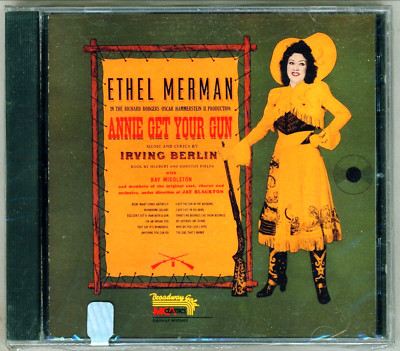 Annie Get Your Gun - Ethel Merman & Original Cast Members 1955 - MCA 1990 NEW CD-image