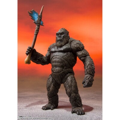 S.H.MonsterArts Godzilla vs. Kong King Kong Figure-image