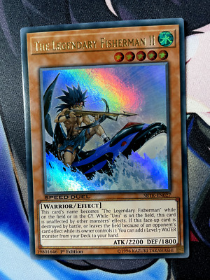 YUGIOH The Legendary Fisherman II SBTK-EN027 ULTRA RARE 1st Ed NM - SPEED DUEL-image