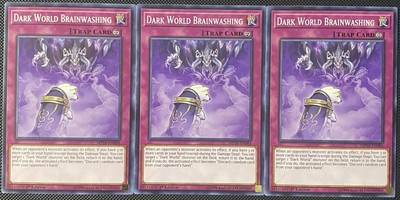 Dark World Brainwashing MP18-EN084 2018 Mega-Tins Mega Pack 1st Edition (x3)-image