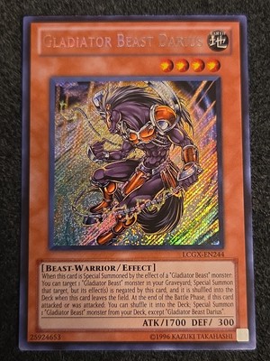 Gladiator Beast Darius LCGX-EN244 VLP Yu-Gi-Oh Legendary Collection 2-image