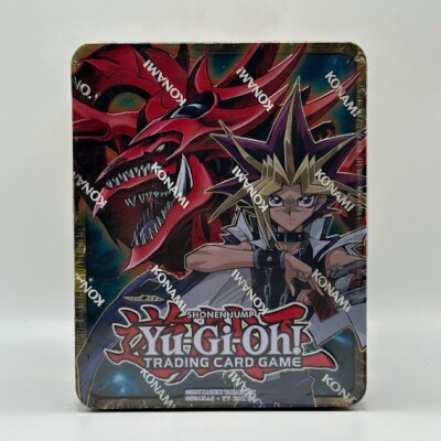 Yugioh 2016 Mega Tin Yugi And Slifer New Factory Sealed Rare!-image