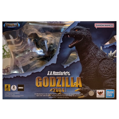 Bandai S.H.MonsterArts Godzilla (2004) (Reissue)-image