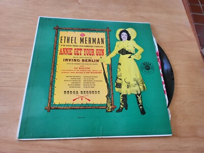 ANNIE GET YOUR GUN Soundtrack Vinyl 1955 Decca Records DL 9018 Ethel Merman LP4-image