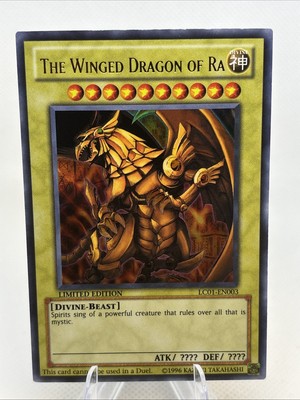 The Winged Dragon of Ra LC01-EN003 Yu-Gi-Oh Legendary Collection 1 Limited...-image