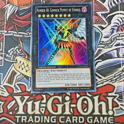 ( NUMBER 40: GIMMICK PUPPET OF STRINGS ) Super - CT10-EN011 Limited NM Yu-Gi-Oh-image