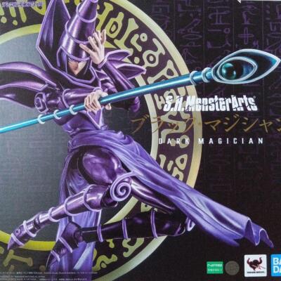 TAMASHII NATIONS S.H. MonsterArts Yu-Gi-Oh! Black Magician Approx. 185mm Figure-image