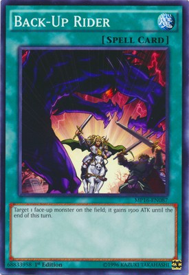Back-Up Rider - MP16-EN087 - Common - 1st Edition Near Mint 2016 Mega Tin Single-image