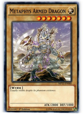 Metaphys Armed Dragon - MP15-EN060 - Common - 1st Edition - Moderately Played-image