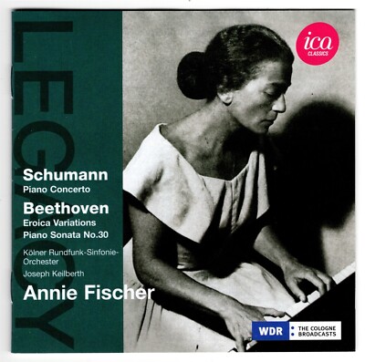 SCHUMANN Piano Concerto BEETHOVEN Eroica Variation/Piano Sonata 30 ANNIE FISCHER-image