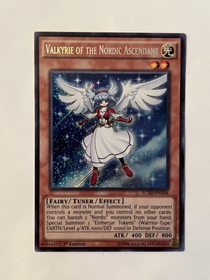 Valkyrie of the Nordic Ascendant LC5D-EN184 Legendary Collection 5D's 1st...-image