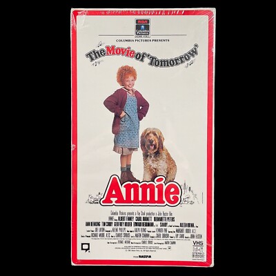 Annie (VHS, RCA) Brand New Sealed Columbia Tri Star Watermark-image