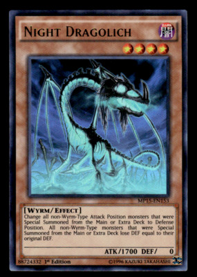 Night Dragolich - MP15-EN153 - Ultra Rare - 1st Edition-image