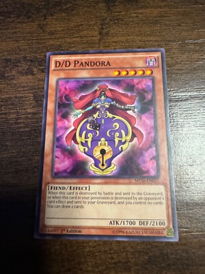 Yu-Gi-Oh! D/D Pandora MP16-EN057 2016 Mega-Tins Mega Pack 1st Edition-image