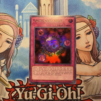 Crush Card Virus (Version 1) LCKC-EN046 Yu-Gi-Oh Legendary Collection...-image