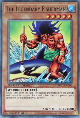 Yugioh The Legendary Fisherman SBC1-ENC01 Common 1st Edition-image