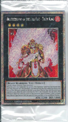 1X Sealed Yu-Gi-Oh 2014 Mega Tin - Brotherhood of The Fire Fist - Promo Pack --image