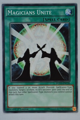Yugioh Magicians Unite YGLD-ENC30 Common 1st Edition-image