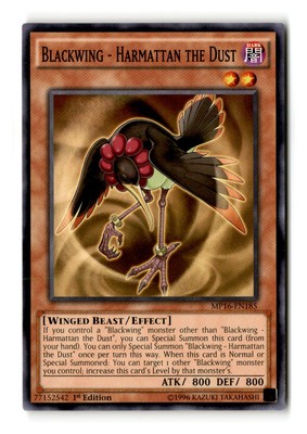 Blackwing - Harmattan the Dust - MP16-EN185 - YuGiOh-LP-image