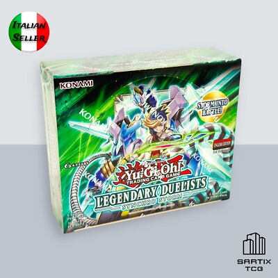 Yu Gi Oh Booster Box Legendary Duelists Synchro Storm 1st Edition-image