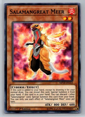 Salamangreat Meer #MP19-EN153 2019 Gold Sarcophagus Tin Mega Pack G37-image