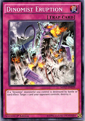 Dinomist Eruption MP17-EN039 Yu-Gi-Oh! Light Play 1st Edition-image
