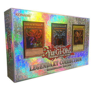 Yugioh Legendary Collection Gameboard Edition w/ 6 Booster Packs + Promos SEALED-image