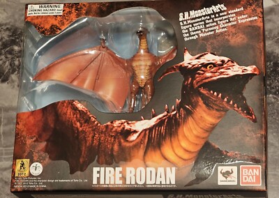 Bandai S.H.MonsterArts Fire Rodan BRAND NEW Factory Sealed Original Release-image