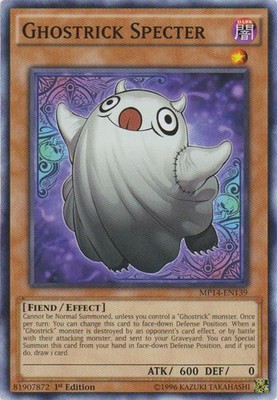 Ghostrick Specter - MP14-EN139 - Common - 1st Edition - Near Mint-image
