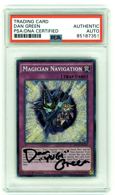 PSA Signed Dan Green Magician Navigation 2017 Mega-TiN MP17-EN110 1st Edition-image