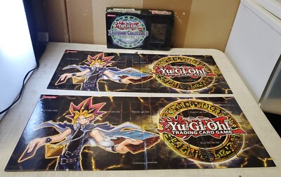 Yu-Gi-Oh TCG Legendary Collection 3 Yugi's World: Box And 2 Board Playmats, READ-image