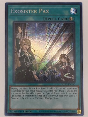 Exosister Pax MP23-EN260 25th Anniversary Tin: Dueling Heroes Mega Pack 1st...-image