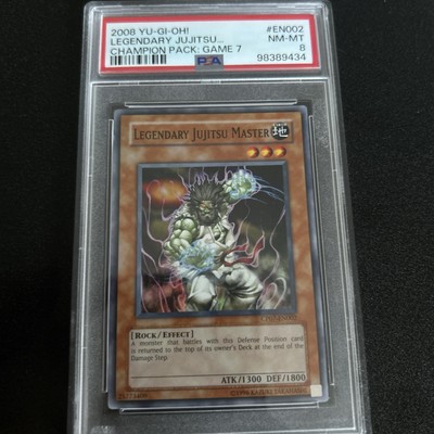 YUGIOH CP07-EN002 LEGENDARY JUJITSU MASTER SUPER RARE HOLO PSA 8 NM Wow BGS-image