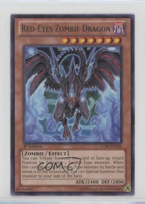 2013 Yu-Gi-Oh! Legendary Collection 4: Joey's World Red-Eyes Zombie Dragon 01j3-image