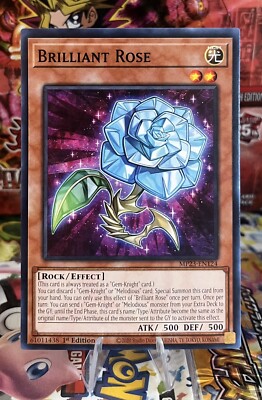 Brilliant Rose MP23-EN124 25th Anniversary Tin: Dueling Heroes Mega Pack 1st Ed.-image