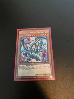 Yu-Gi-Oh! TCG Blue-Eyes White Dragon 2017 Mega-Tins Promos CT14-EN002 Limited...-image