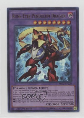 Rune-Eyes Pendulum Dragon 1st Ed. YuGiOh Mega-Tins Mega Pack #MP15-EN220 04h1-image