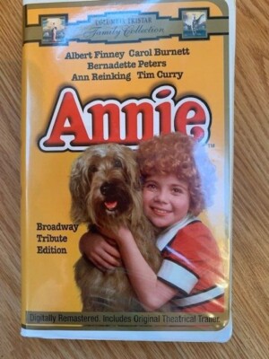 Annie (VHS) 1997 Columbia Tristar Family Collection Broadway Tribute-image