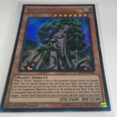 Yu-Gi-Oh! 1st Edition Sylvan Sagequoia #MP15-EN016 Near Mint 2015 MEGA-TINS MEGA-image