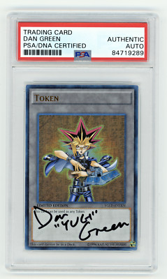 PSA Signed Dan Green Token YGLD-ENTKN Limited Edition-image