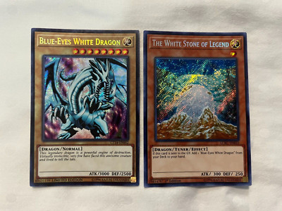 BLUE-EYES WHITE DRAGON SECRET CT14-EN002 LEGENDARY COLLECTION KAIBA WHITE STONE-image
