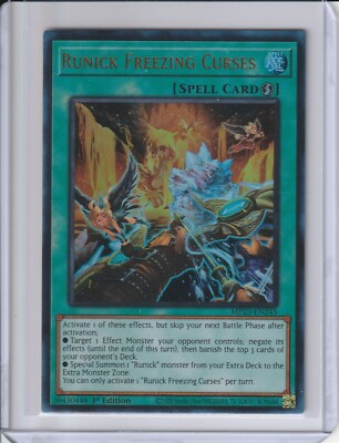 Runick Freezing Curses MP23-EN245 25th Anniversary Tin: Dueling Heroes Mega Pack-image
