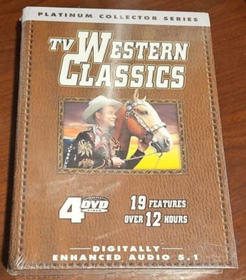 TV Western Classics: Autrey/Roy Rogers/Annie Oakley/Roy Bean (4-DVD Box Set) New-image